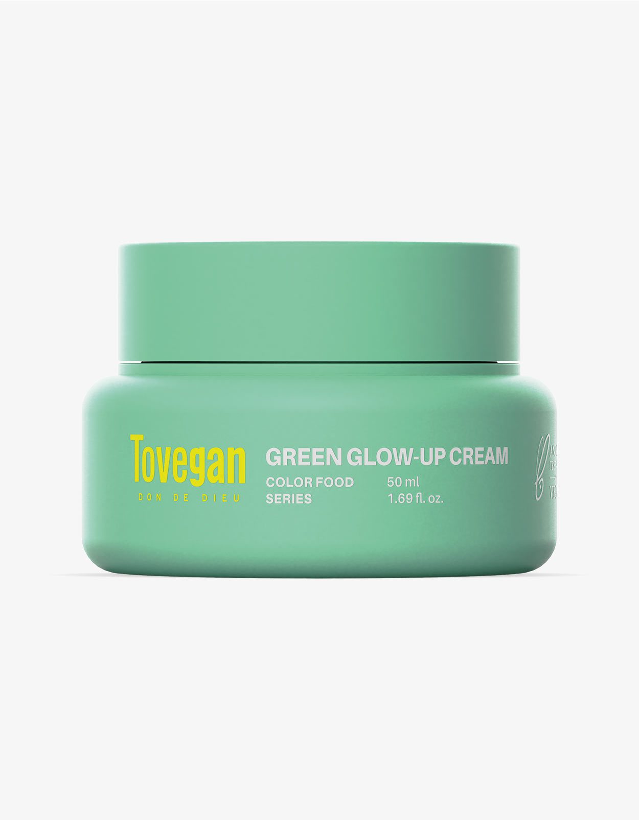 TOVEGAN Cremă hidratantă Green Glow Up 50 ml