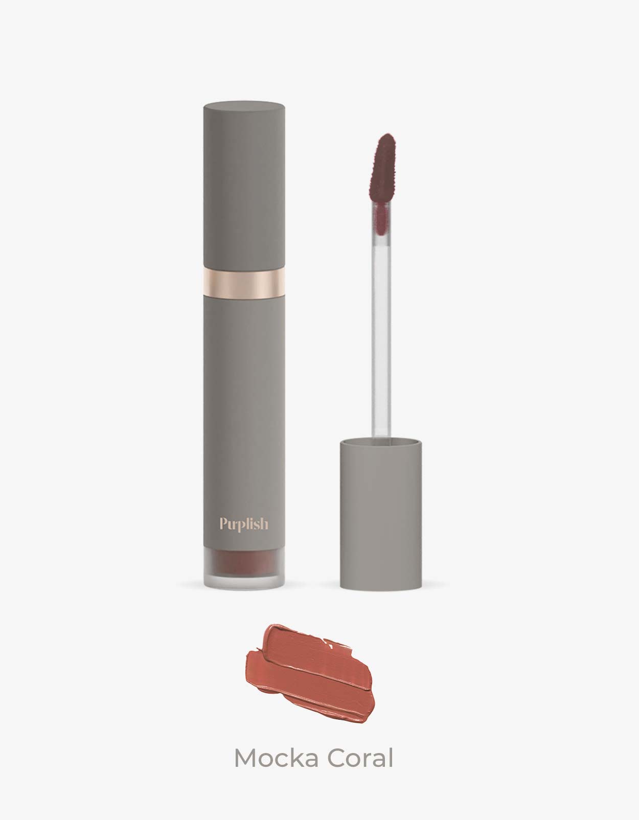 Purplish Personal Mute Velvet Rosetto Liquido– Mocha Coral 4.5g